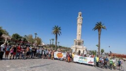 Sağlıklı hayat ve pak etraf için pedalladılar