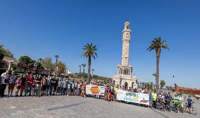 Sağlıklı hayat ve pak etraf için pedalladılar