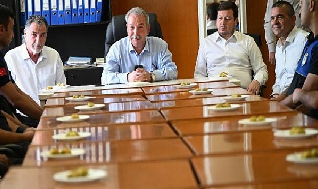 Salihli Belediye Başkanı Mazlum Nurlu, Zabıta Haftası’nda Zabıta İşçisiyle Buluştu