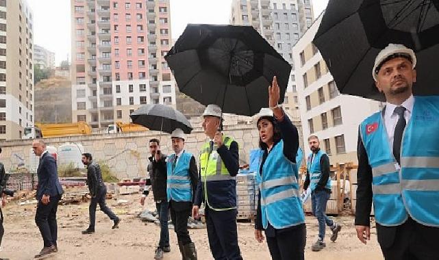 Sevilay Tuncer, Cedit Konutları’nı gezdi