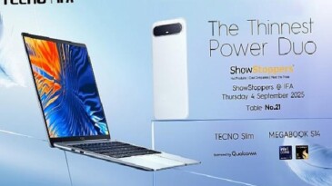 TECNO, IFA ShowStoppers 2025’te TECNO Slim Akıllı Telefonlarını ve Yapay Zeka Dayanaklı Dizüstü Bilgisayarlarını Tanıtacak