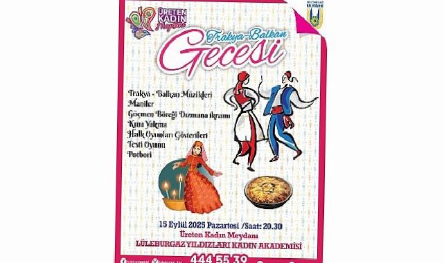 Üreten Bayan Meydanı’nda final gecesi