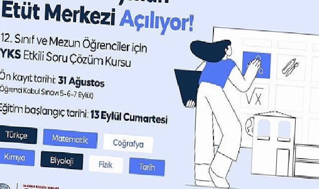 Üsküdar Belediyesi “Sabiha Gürayman Etüt Merkezi” Açılıyor