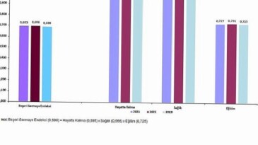Vilayet Düzeyinde Beşeri Sermaye Endeksi, 2021-2023