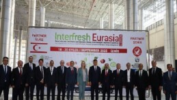 Yaş meyve sebze sektörüne yıllık 250 milyon dolar katkı sağlayan Interfresh Eurasia Fuarı İzmir’de açıldı