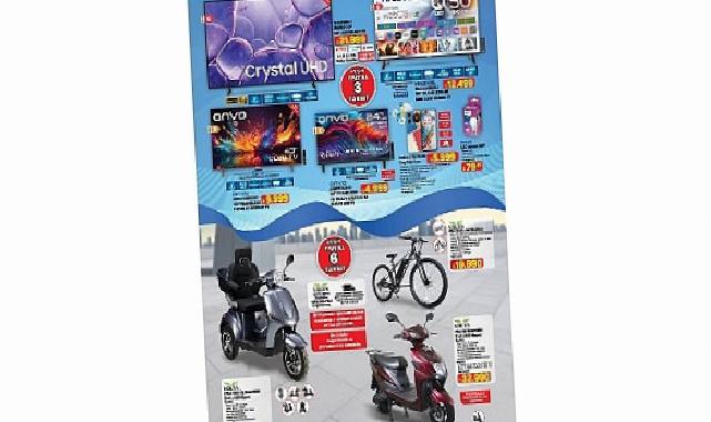 Yeni Kuşak Mobilite Eserleri 18 Eylül’de A101 Mağazalarında