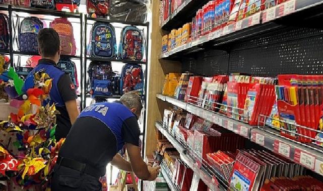 Zabıtadan Kırtasiyelere Sıkı Kontrol