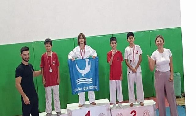 Zafer Bayramı Şampiyonası’nda Aliağa’nın Karate Zaferi