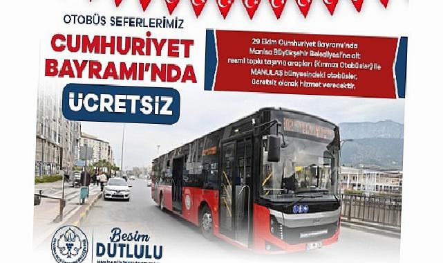 29 Ekim’de Ulaşım Fiyatsız Olacak