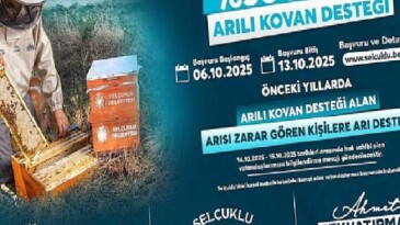 %50 Hibeli Arılı Kovan Dayanağında Son Müracaat Tarihi 13 Ekim