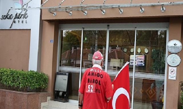 52 yıllık milli sevdaya Büyükşehir’den sıcak ağırlama