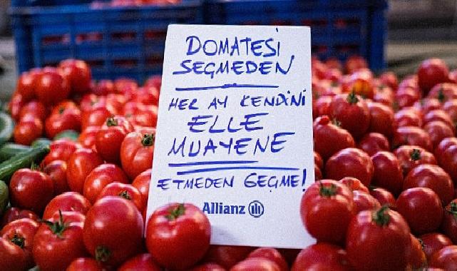 Allianz’dan Meme Kanseri Farkındalık Ayına Özel Proje: “Pazarda Elle Muayene!”