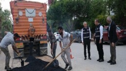 ASAT Genel Müdürü Cengiz Gülebay Konyaaltı’ndaki çalışmaları inceledi