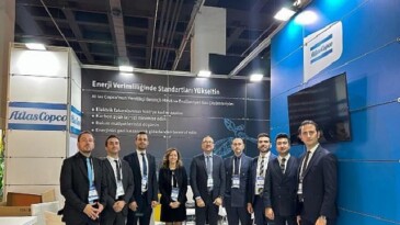 Atlas Copco Güç Verimliliği Fuarı’nda Endüstride Verimli Büyümenin Yol Haritasını Paylaştı