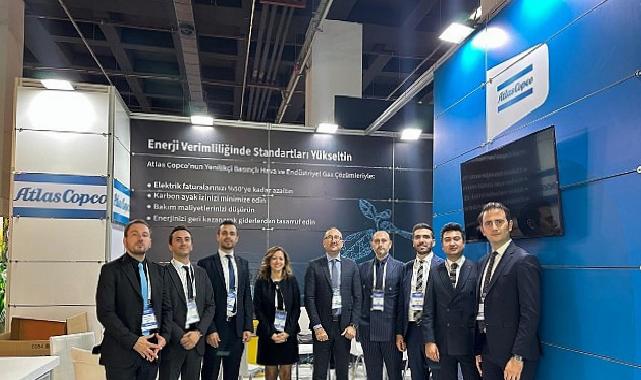 Atlas Copco Güç Verimliliği Fuarı’nda Endüstride Verimli Büyümenin Yol Haritasını Paylaştı