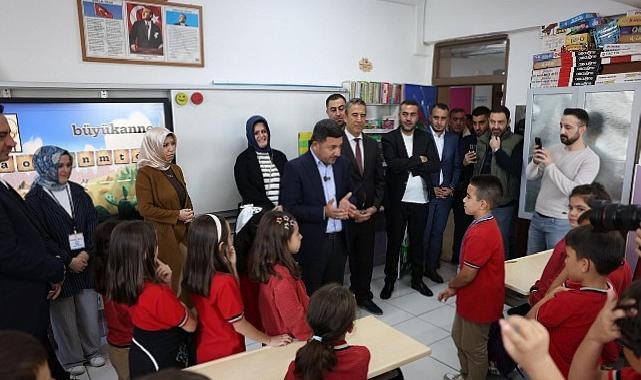 Başkan Arı’dan Sınıf Başkanı Eymen Ekinci’ye Ziyaret