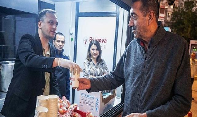 Bornova’da soğuk sabahlar sıcak çorbayla ısınıyor