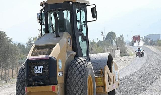Büyükşehir Turgutlu’da 10 Kilometrelik Sathi Kaplama Çalışmasını Tamamladı