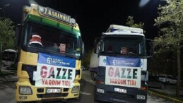 Büyükşehir’in birinci yardım tırları Gazze’ye yola çıktı