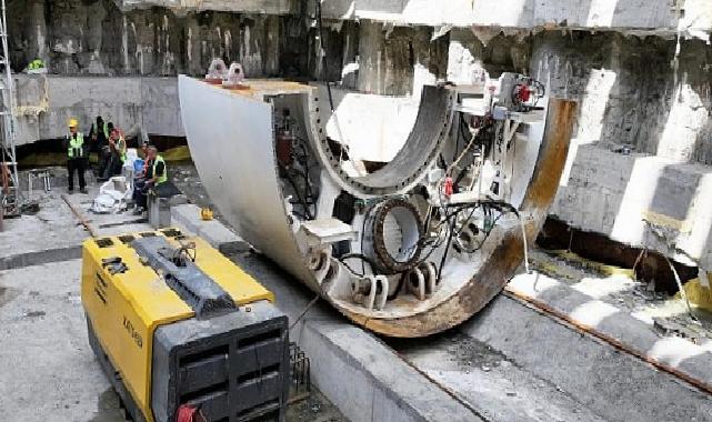 Dev köstebeklerden 2’sinin daha montajı başladı