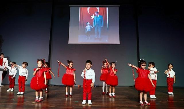 Didim Belediyesi Deniz Yıldızları Kreş ve Gündüz Bakımevi’nde minik yürekler 29 Ekim Cumhuriyet Bayramı’nı coşkuyla kutladı