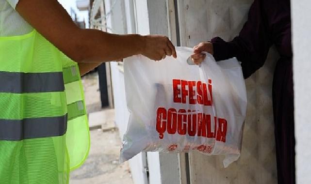 Efes Selçuk’ta beslenme çantaları dayanışma ile doluyor