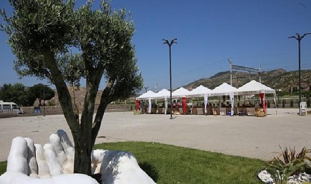 Efes Tarlası Ömür Köyü’nde Üretici Pazarı Kuruluyor