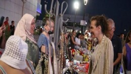 “El Emeği Gece Pazarı” bayanlara çıkar kapısı oldu