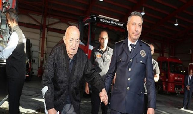 Emektar İtfaiye Müdürü’nden Konya İtfaiyesi’ne Manalı Ziyaret