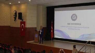 EÜ Meslek Planlama Koordinatörlüğü’nden gençlere ilham veren seminer