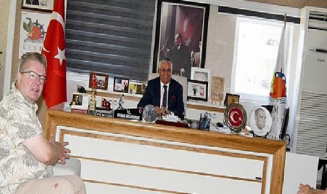 Finlandiya’lı Başkan’dan Başkan Topaloğlu’na ziyaret