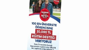 Genç Üniversiteli Dayanağı Müracaatları Uzatıldı