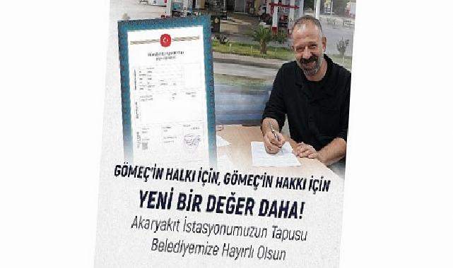 Gömeç Belediyesi’ne Yeni Bir Mülk Kazandırıldı