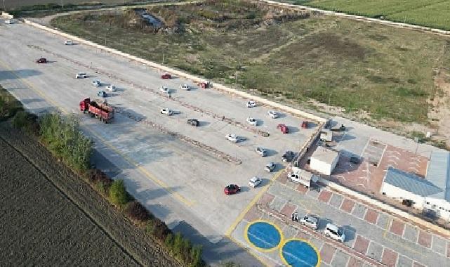 İnegöl Belediyesi’nin Yeni Şoför Eğitim Alanı Hizmete Girdi