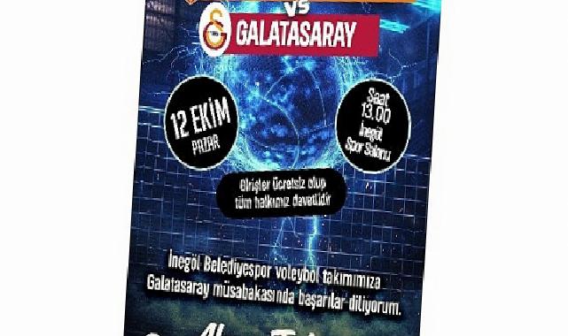 İnegöl Belediyespor Galatasaray’ı Konuk Ediyor