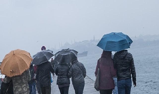 İstanbul, hafta sonuna kuvvetli yağışla giriyor