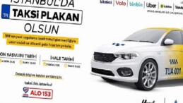 İstanbul’da bir taksi plakan olsun