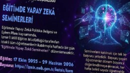 İzmir’de “Eğitimde Yapay Zekâ Seminerleri” Başlıyor