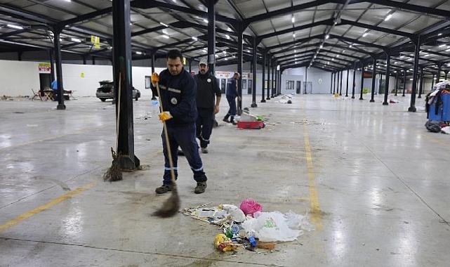 Kartepe’de Her Pazar Sonrası Hijyen Seferberliği