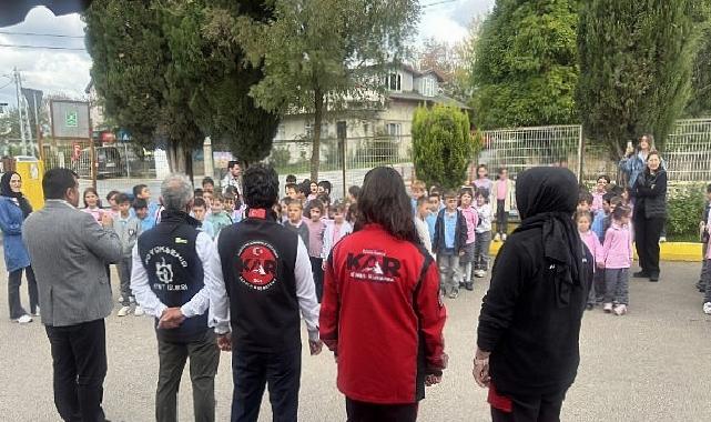 Kartepe’de Öğrencilere Afet Şuuru Eğitimi