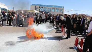 Keçiören Belediyesi’nden Afet ve Yangın Eğitimi