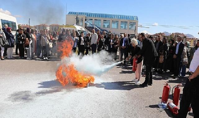 Keçiören Belediyesi’nden Afet ve Yangın Eğitimi