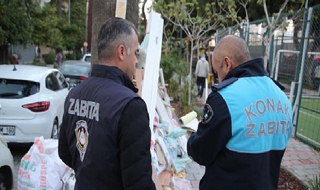 Konak’ta kaçak moloza geçit yok!