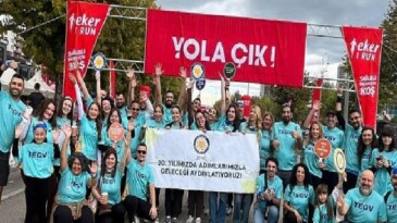 Koşucular Eker I Run’da adımlarını TEGV çocukları için attı