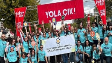 Koşucular Eker I Run’da adımlarını TEGV çocukları için attı
