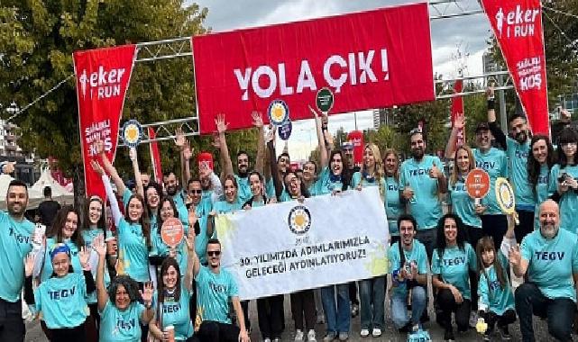 Koşucular Eker I Run’da adımlarını TEGV çocukları için attı