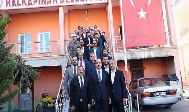 Lider Altay Halkapınar ve Emirgazi’yi Ziyaret Etti