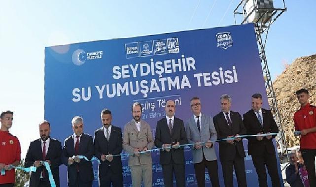 Lider Altay Seydişehir’e Kazandırılan 65 Milyon Liralık Su Yumuşatma Tesisini Açtı