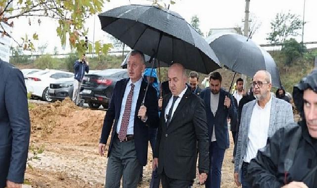 Lider Büyükakın’dan sağanak yağış altında kontrol