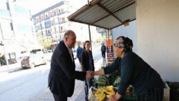 Lider Çiçek’ten Esnaf Ziyareti